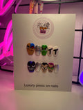 Hand Painted Teen Titans Nails