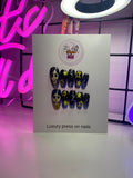 Hand Painted Coraline Nails